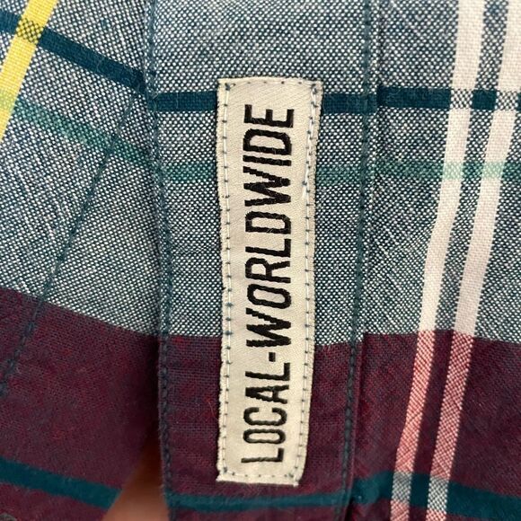 Kavu Button Up Shirt Plaid Mens XXL - Picture 5 of 5